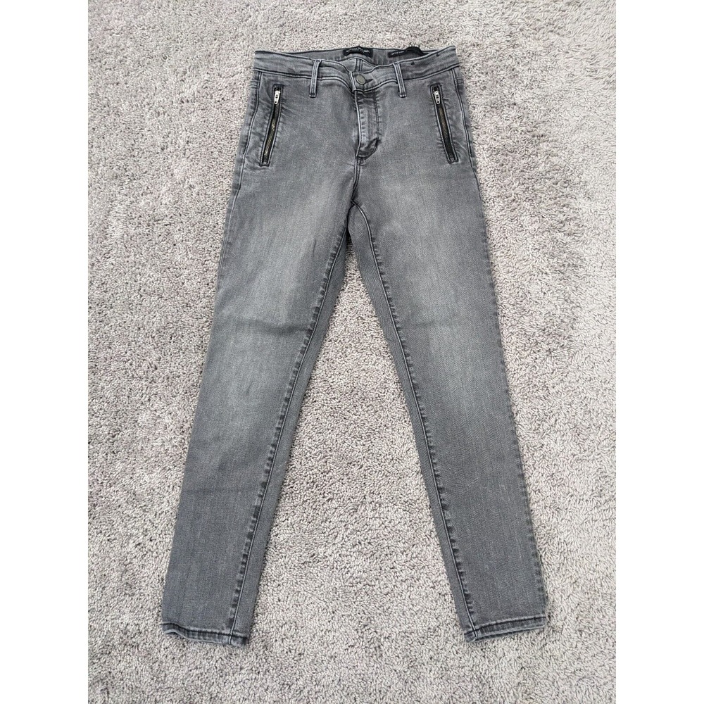Democracy Ab Technology‎ Jeans Womens 26 Black High Rise Skinny Stretch